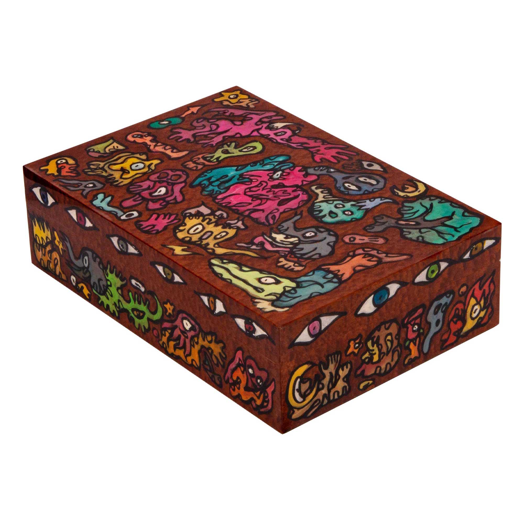 elie-bleu-circus-humidor-110-zigarren-verschaere-sapelli image 2