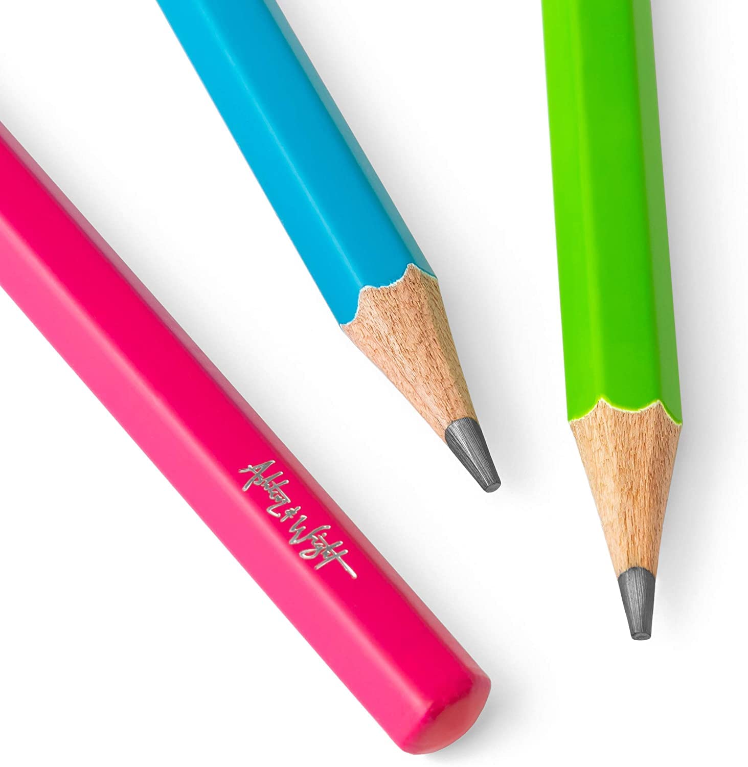ashton-and-wright-classic-bleistifte-hb-neon-5-st-ck-sechseckig image 2