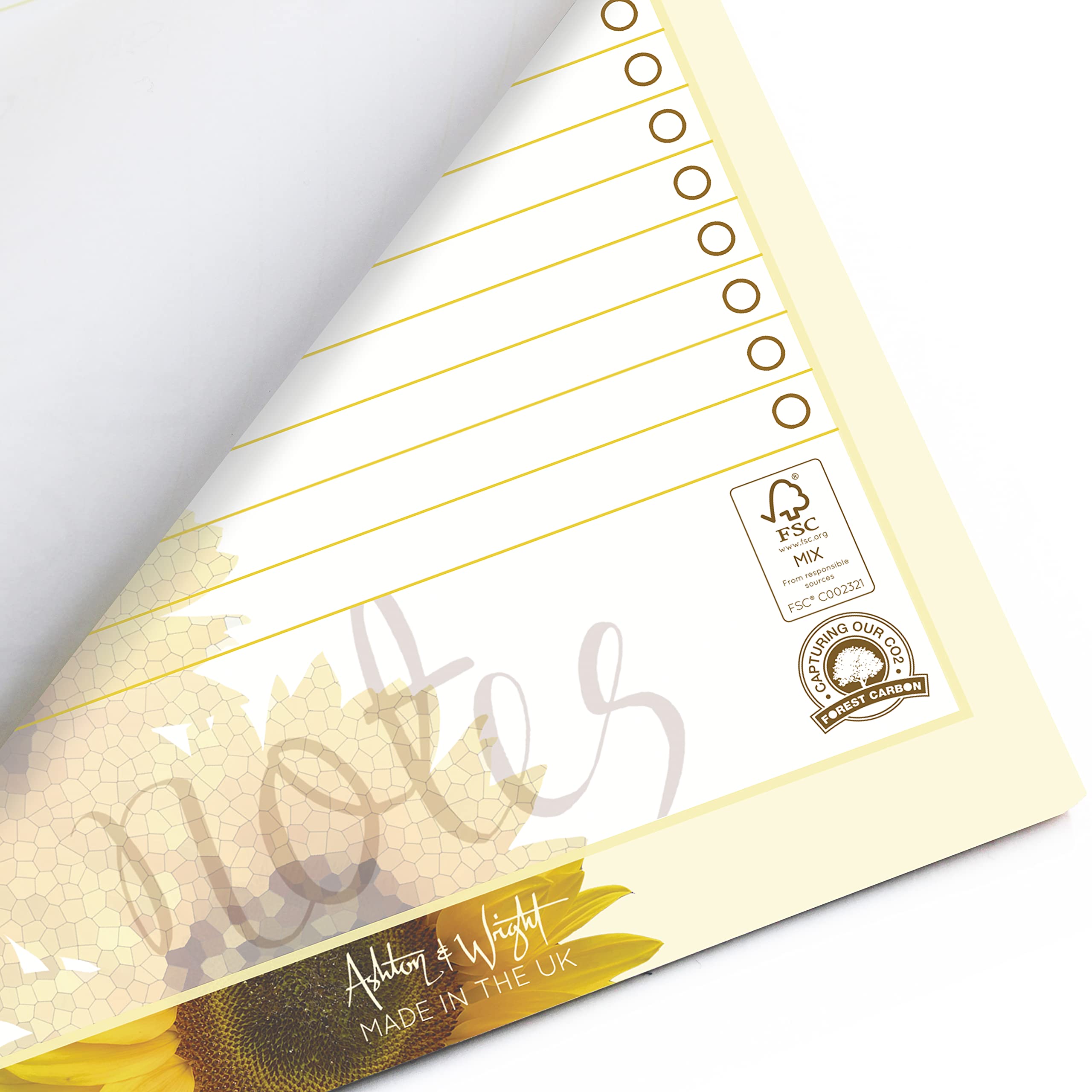 ashton-and-wright-to-do-block-a5-sonnenblume-60-blatt-80-gsm image 4