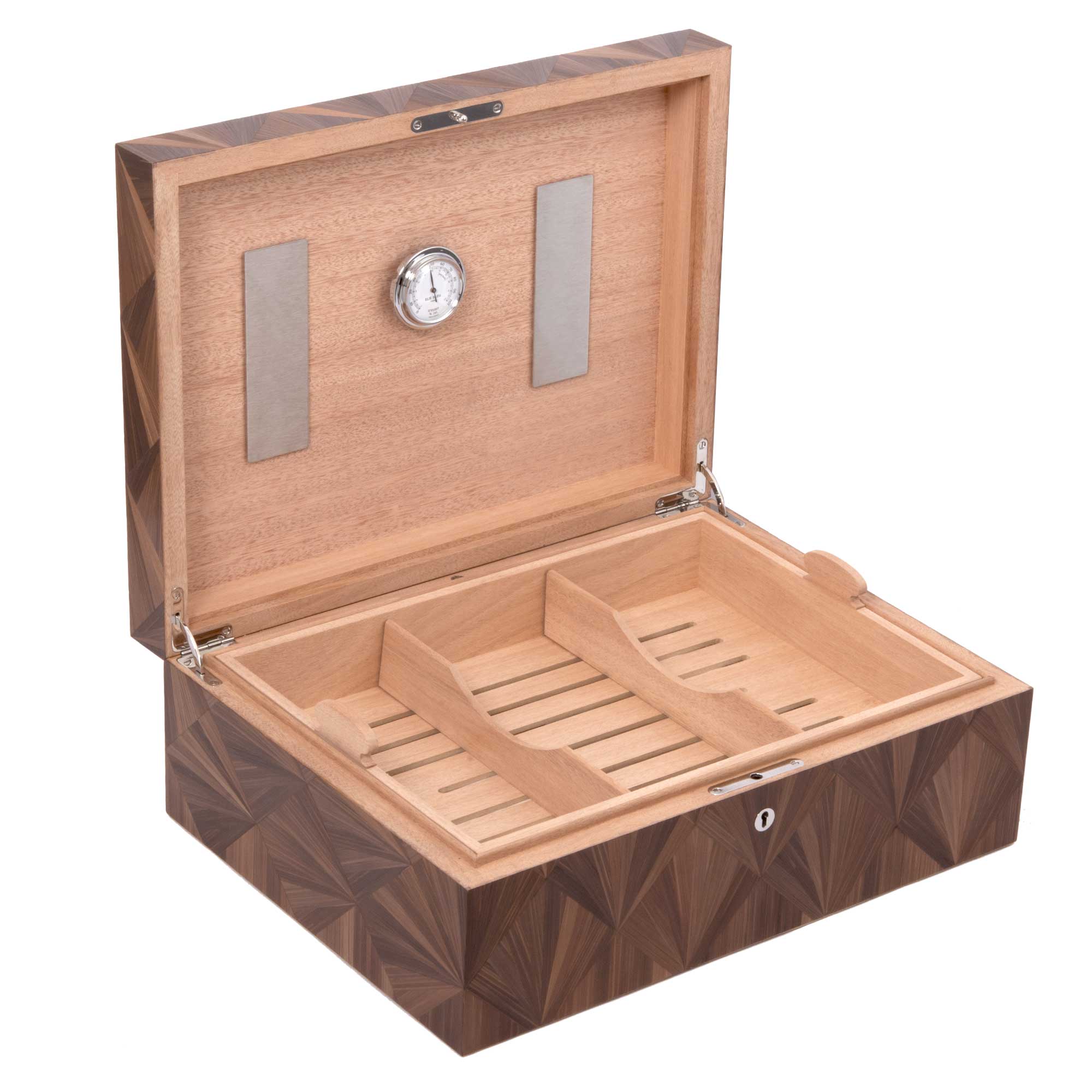 elie-bleu-fan-humidor-75-zigarren-strohintarsie image 2