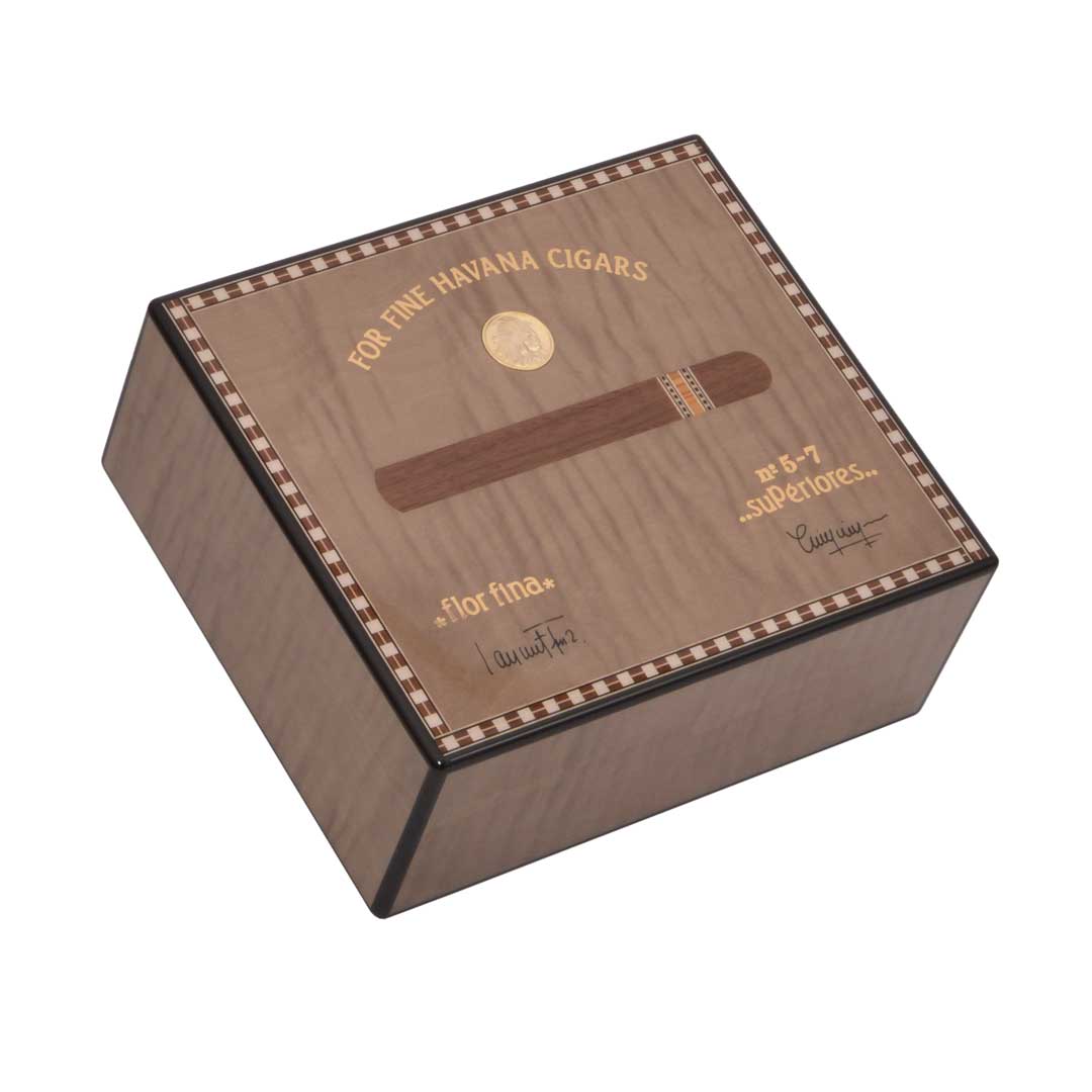 elie-bleu-medal-humidor-50-zigarren-schwarz-sykomore image 7