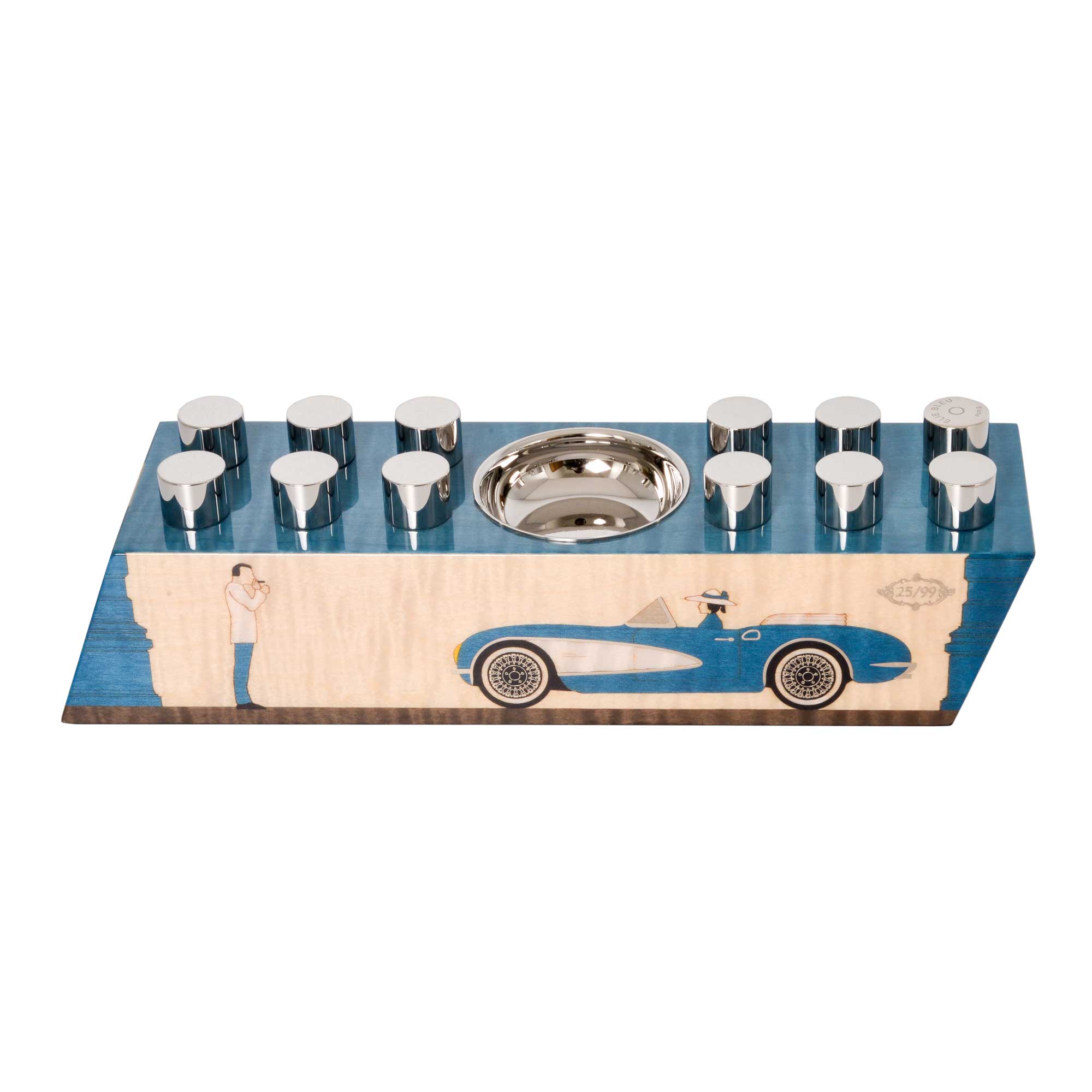 elie-bleu-casa-cubana-aschenbecher-blau-one-to-one-zigarren image 2