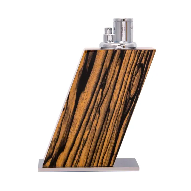 elie-bleu-royal-ebony-tischfeuerzeug-3-flammig image 1