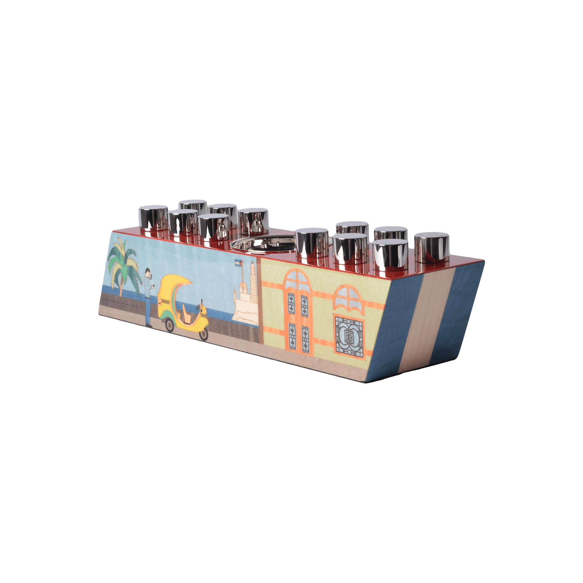 elie-bleu-casa-cubana-carousel-zigarrenaschenbecher image 3