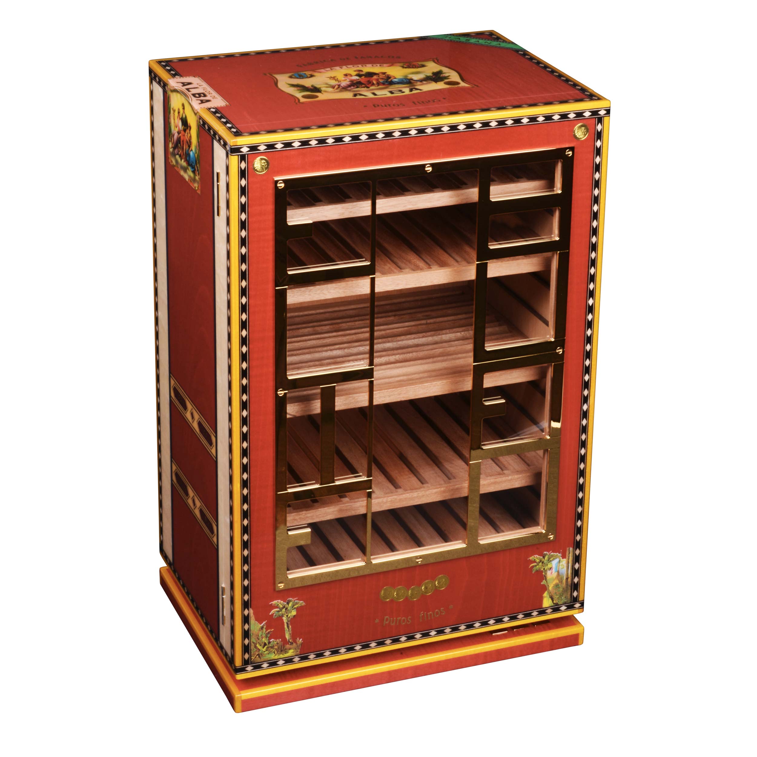 elie-bleu-flor-de-alba-humidor-150-schwarz image 2
