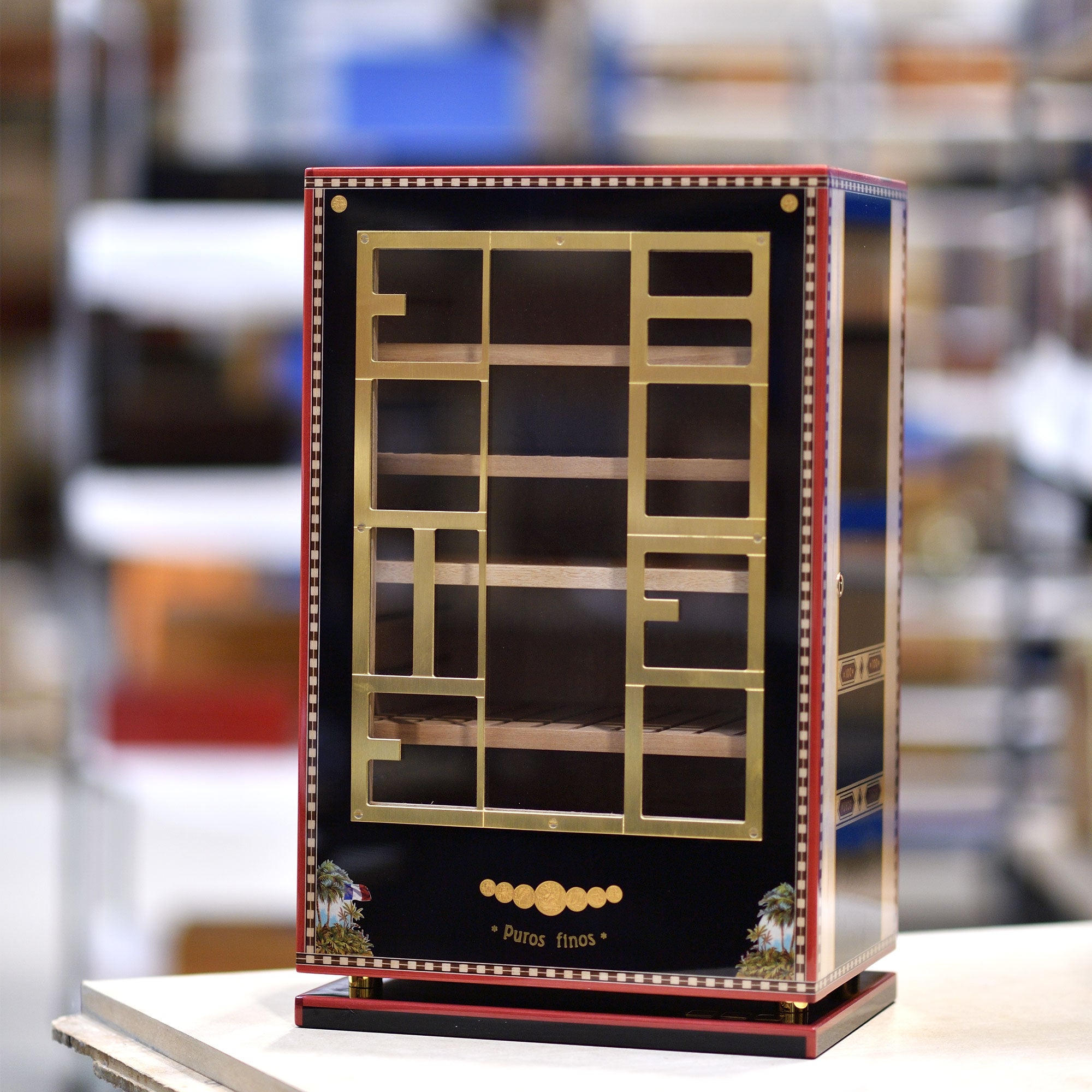 elie-bleu-flor-de-alba-humidor-150-schwarz image 8