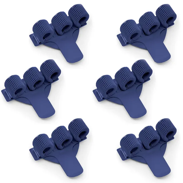 ashton-and-wright-dreifach-stifthalter-metall-marineblau-6-st-ck image 1