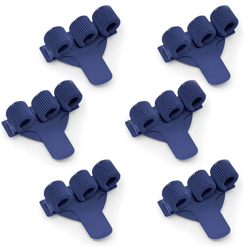 ashton-and-wright-dreifach-stifthalter-metall-marineblau-6-st-ck image 1