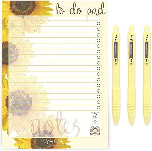 ashton-and-wright-to-do-pad-a5-sonnenblume-3-stifte-set image 4