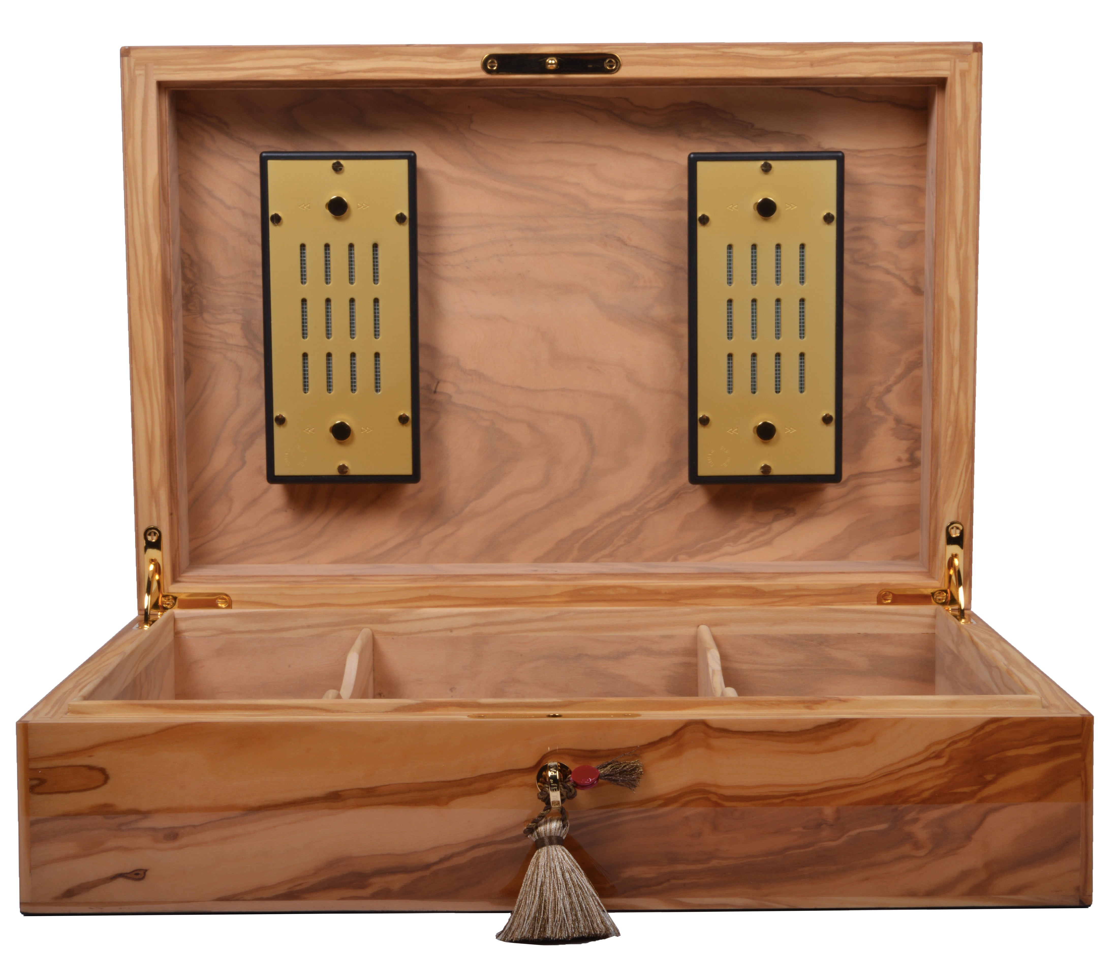 elie-bleu-full-olive-humidor-110-zigarren-olivenholz image 2