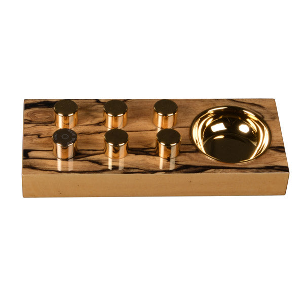 elie-bleu-royal-ebony-zigarrenascher-f-r-1-zigarre-ebenholz image 1