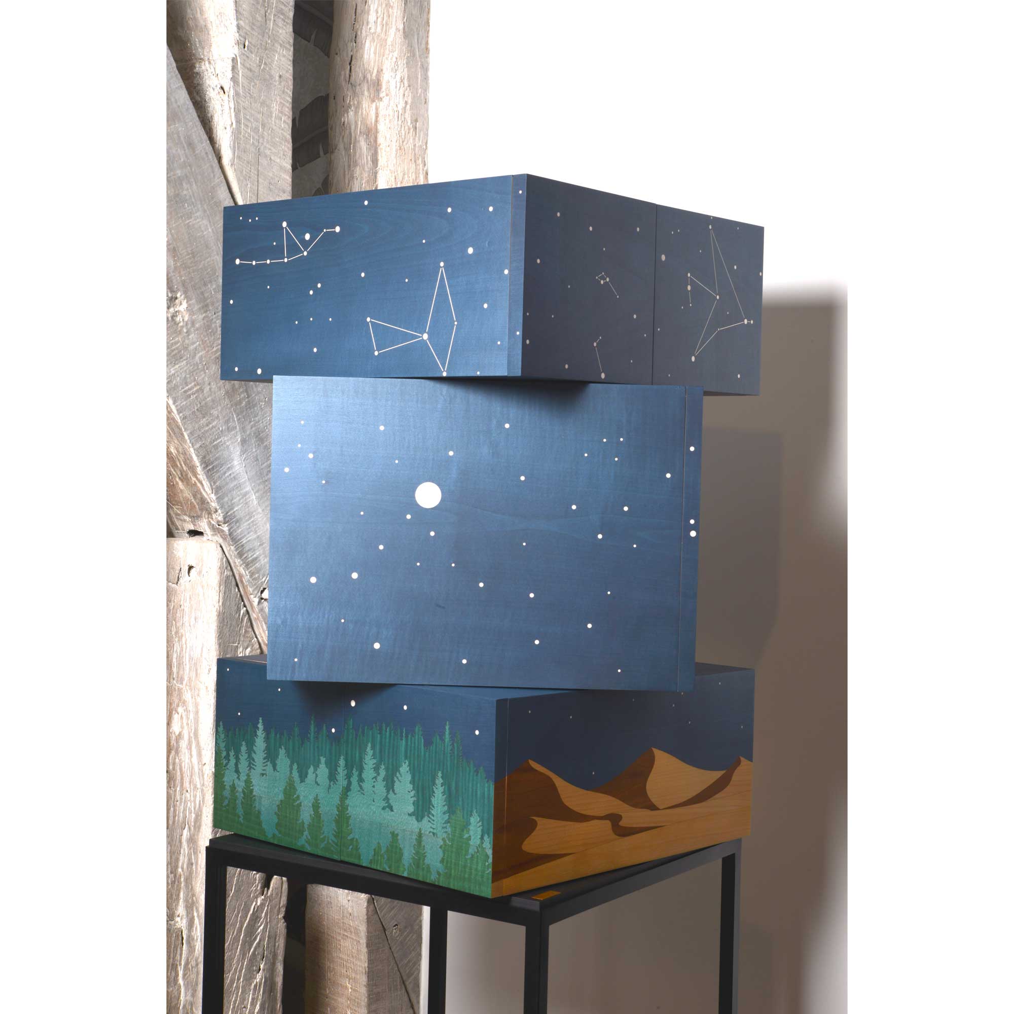 elie-bleu-epicure-spielebox-kabinettschrank-sycomore image 5