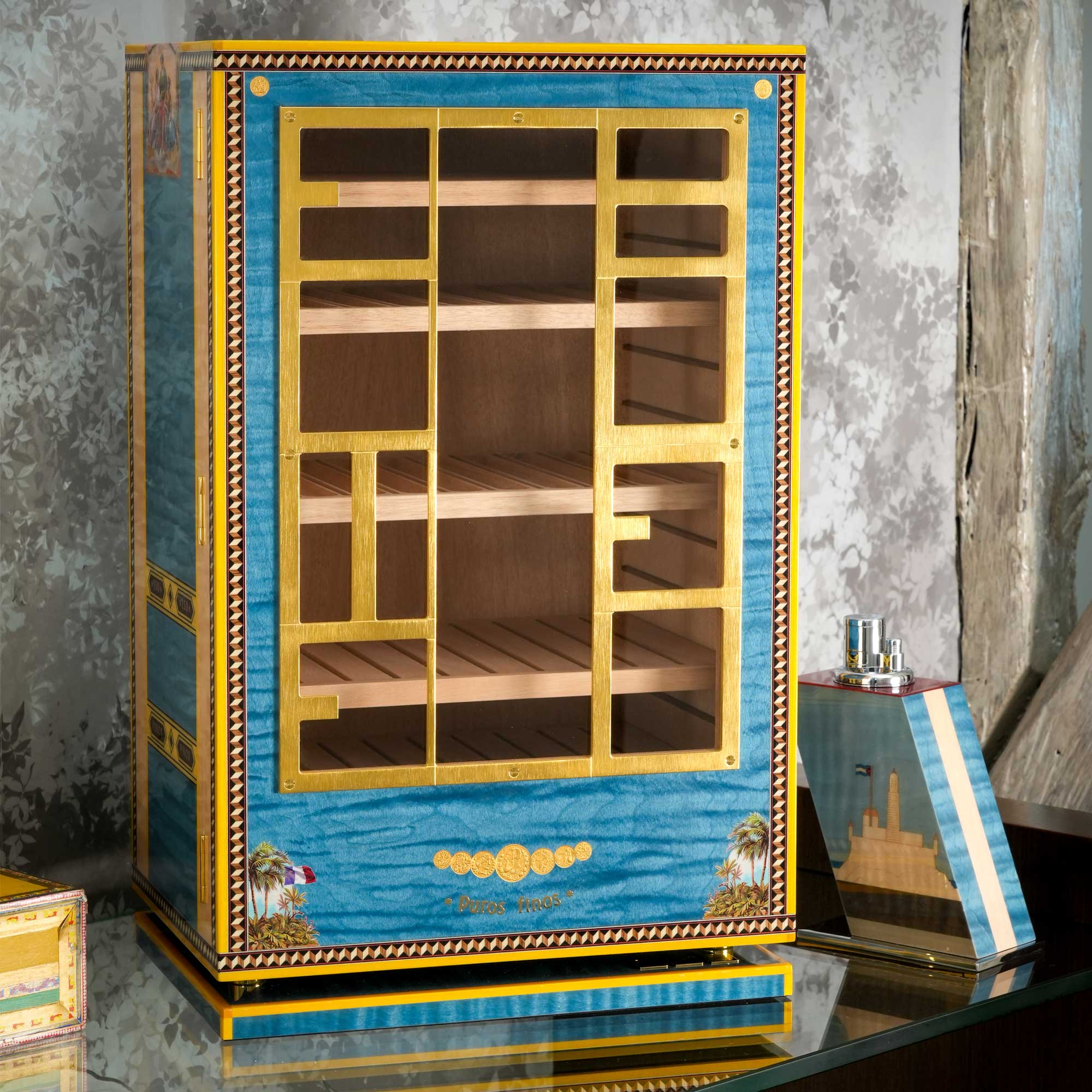 elie-bleu-flor-de-alba-humidor-150-schwarz image 7