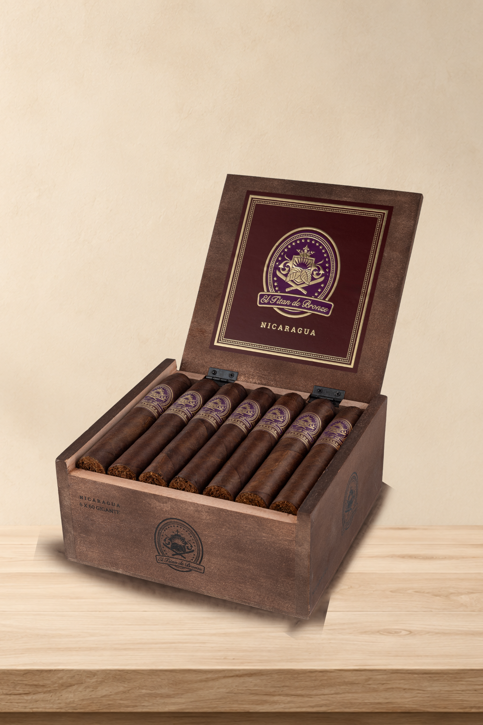 el-titan-de-bronze-nicaragua-zigarren-box-broadleaf-kr-ftig image 2