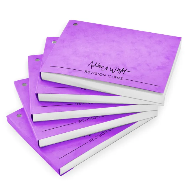 ashton-personal-organisers-revisionskarten-50-blatt-5-st-ck-lila image 1