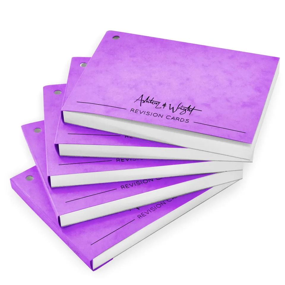 ashton-personal-organisers-revisionskarten-50-blatt-5-st-ck-lila image 1