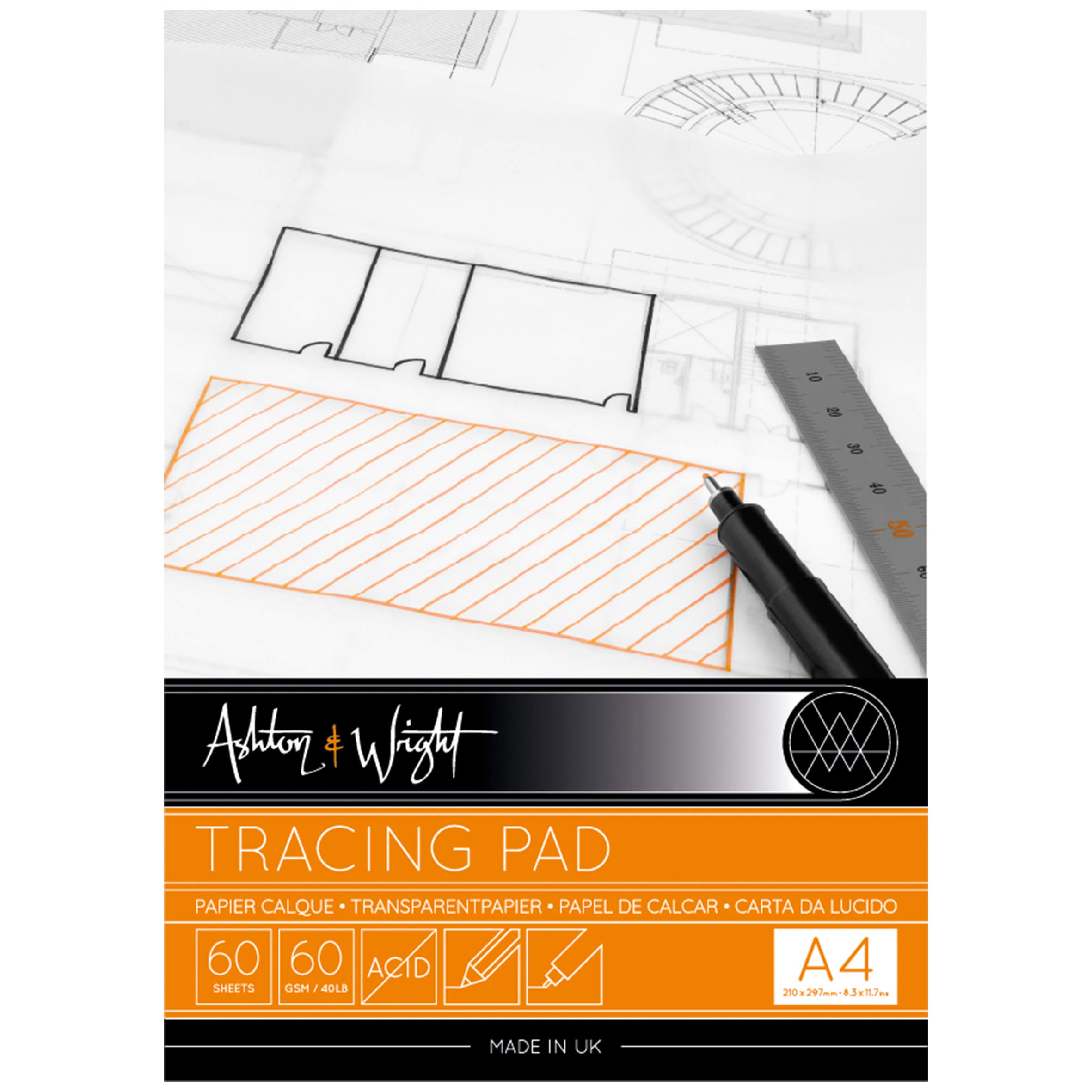 ashton-drawing-paper-transparentblock-a4-60g-60-blatt-aw-tp-a4 image 1