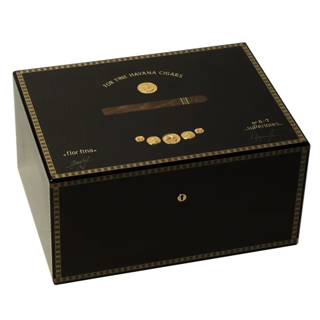 elie-bleu-medal-humidor-f-r-300-zigarren-schwarz image 1