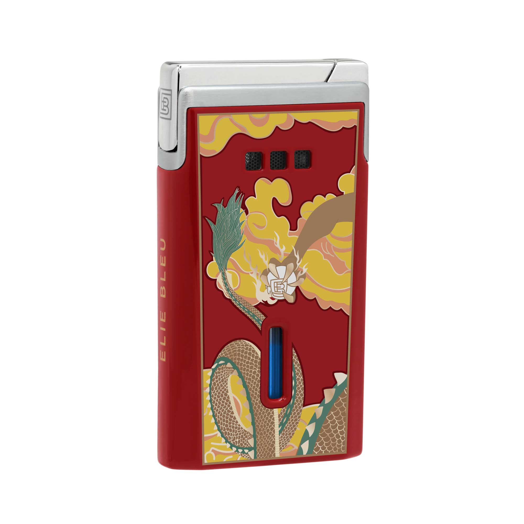 elie-bleu-j15-dragon-taschenfeuerzeug-lack image 3