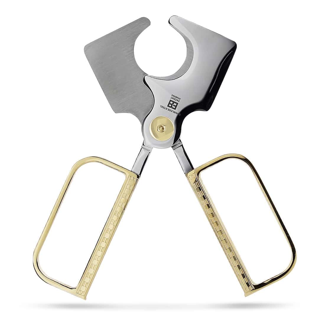 elie-bleu-cigar-cutter-schere-gold-ebc3003-zigarren image 3
