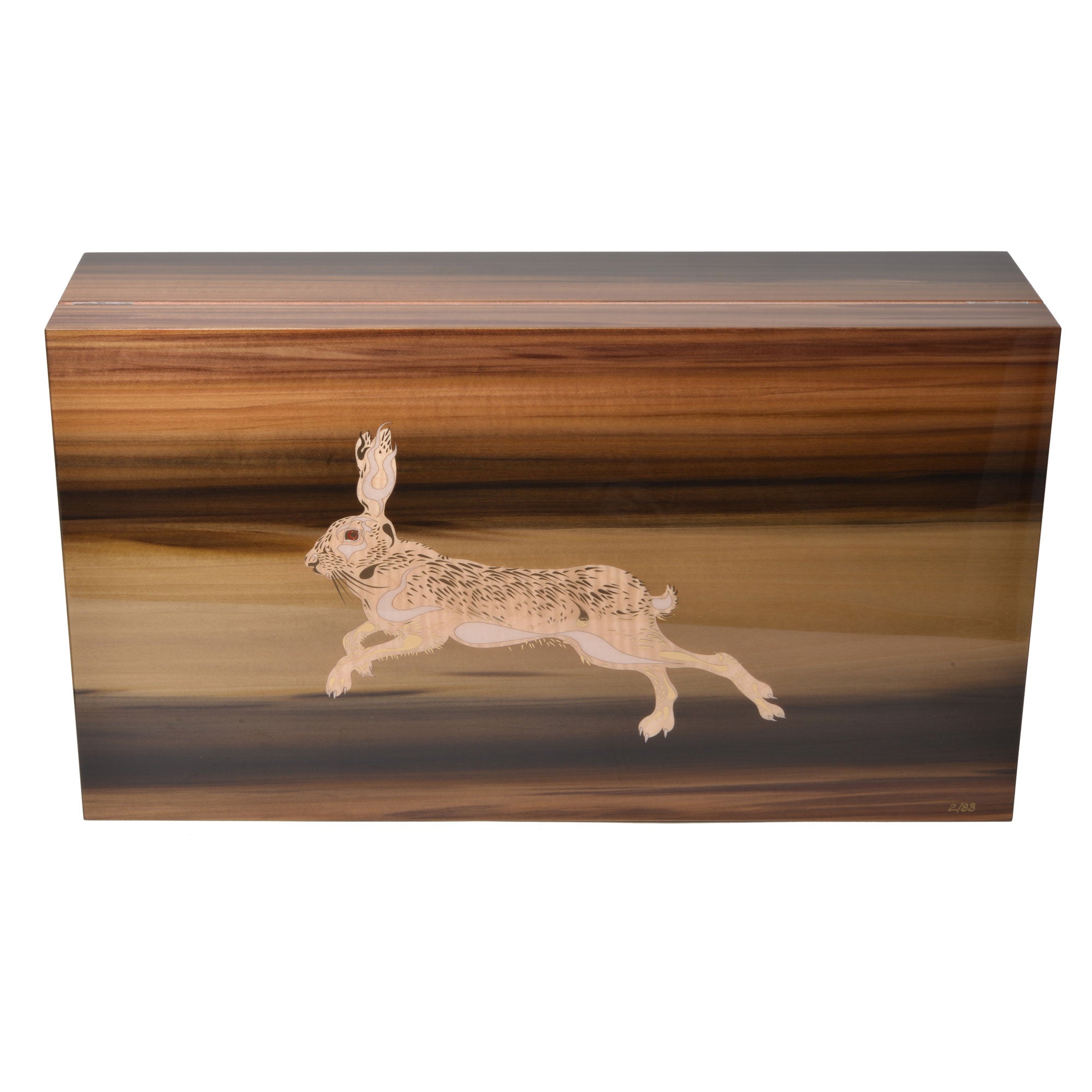 elie-bleu-rabbit-tulipier-humidor-f-r-250-zigarren-holz image 3