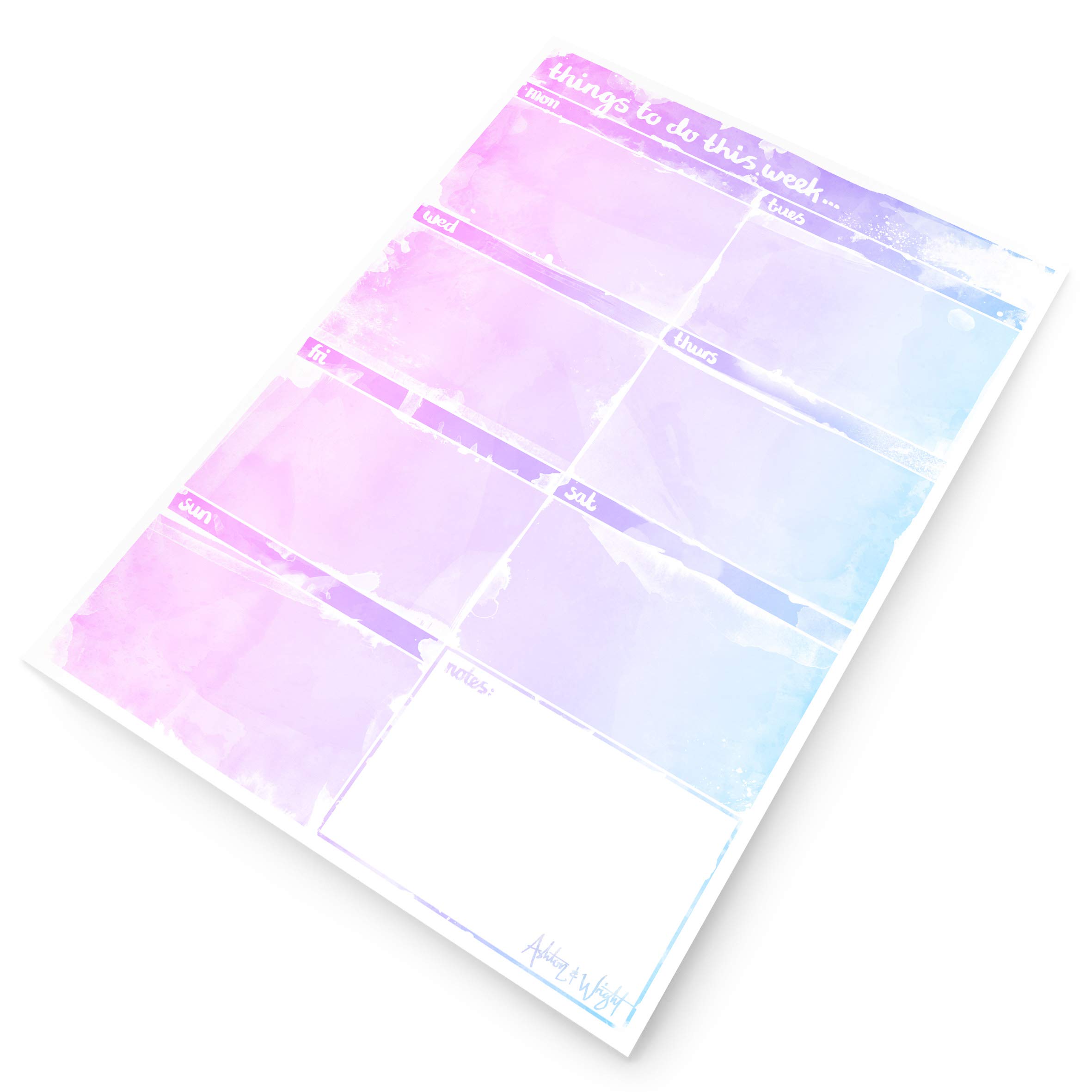ashton-and-wright-a5-to-do-a4-wochenplaner-2er-set-60-blatt image 3