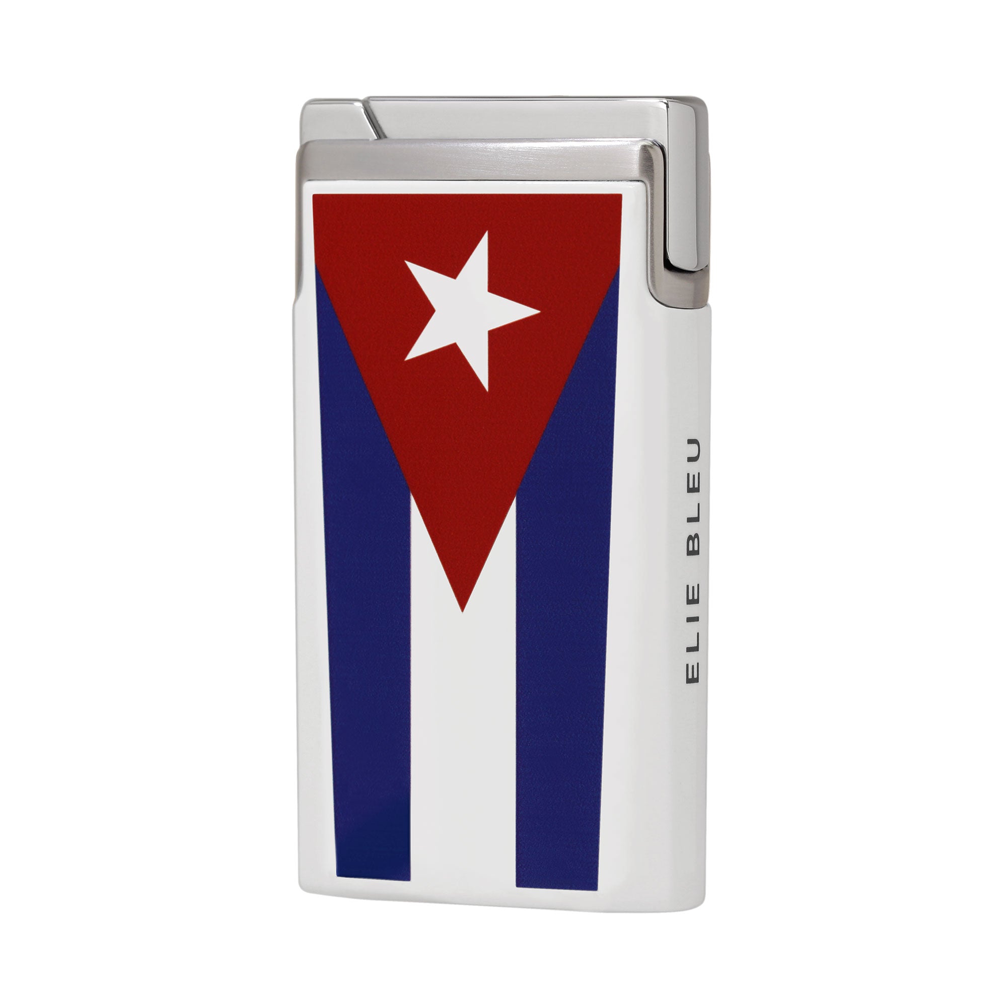 elie-bleu-j15-taschenfeuerzeug-cuba-flagge-lack image 1