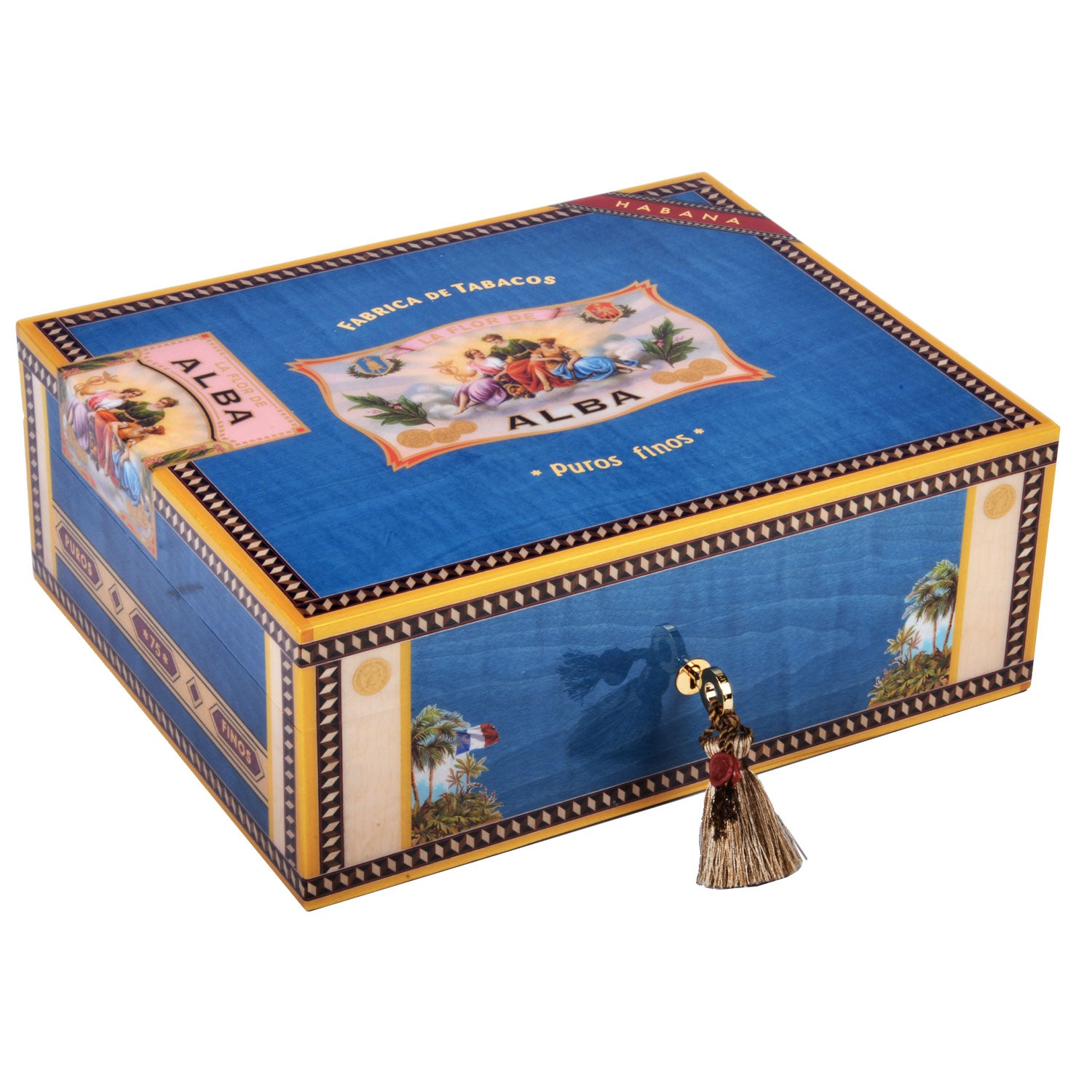 elie-bleu-flor-de-alba-humidor-75-zigarren-rot-marketerie image 6
