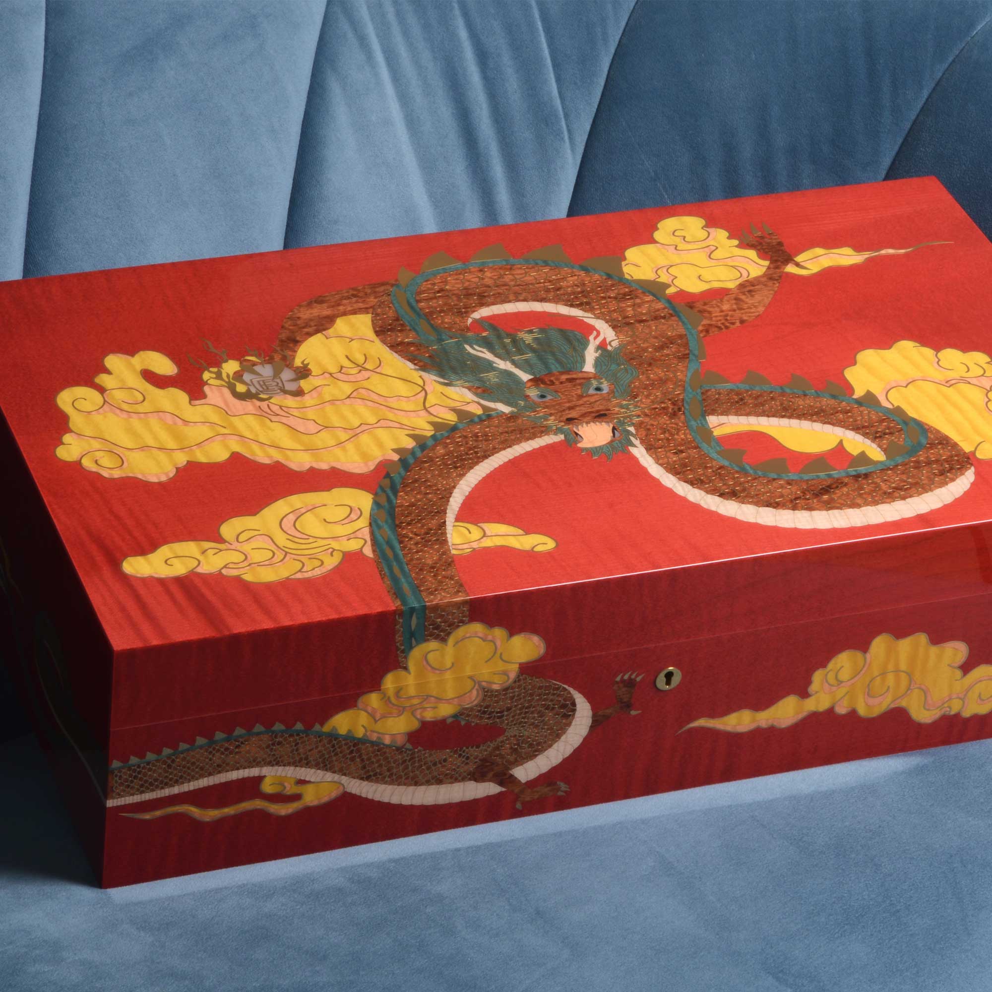 elie-bleu-dragon-humidor-f-r-250-zigarren-sycomore image 7