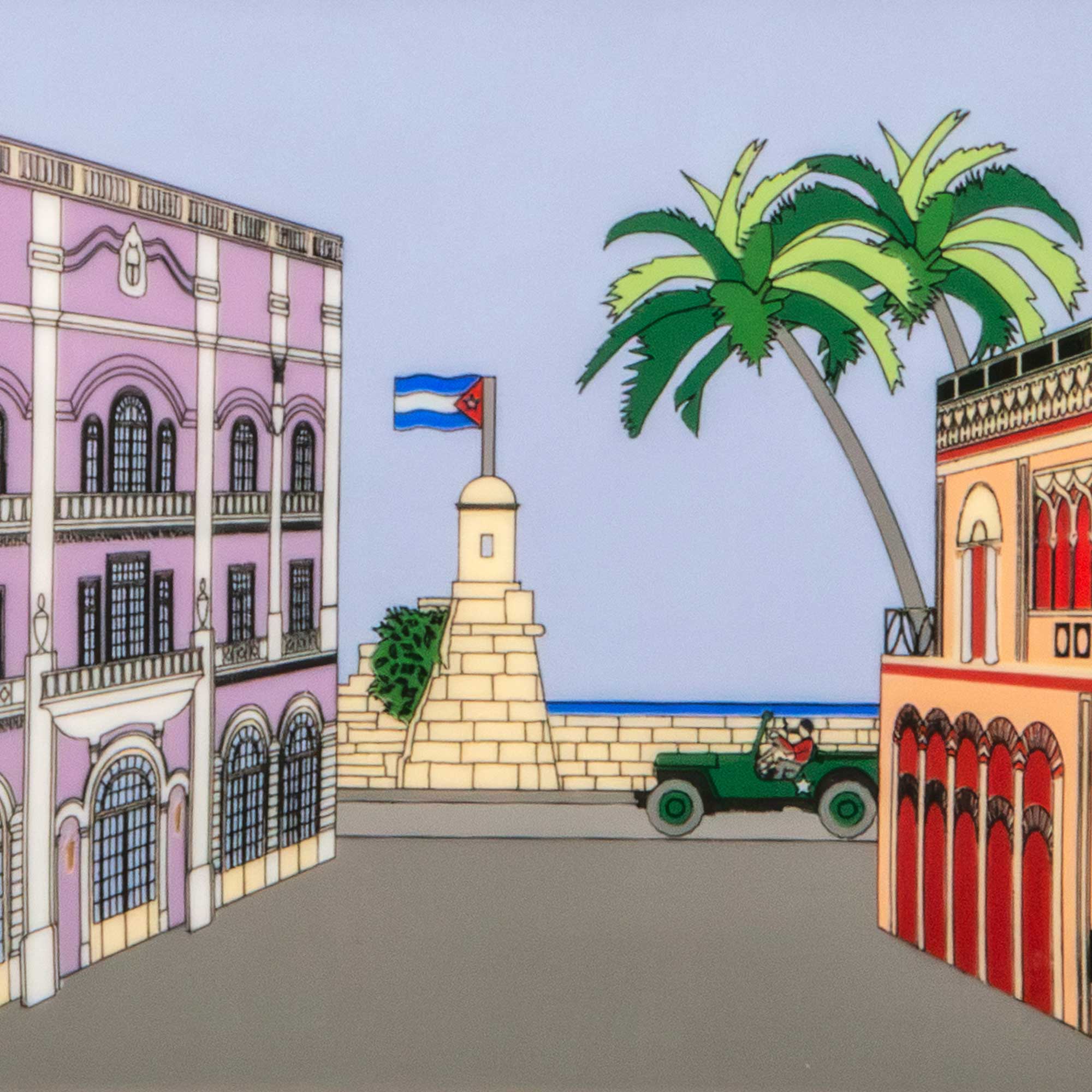 elie-bleu-revolucion-aschenbecher-limoges-porzellan image 3