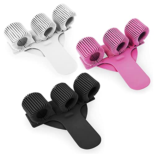 ashton-and-wright-dreifach-stifthalter-metall-3-st-ck-schwarz-wei-rosa image 5