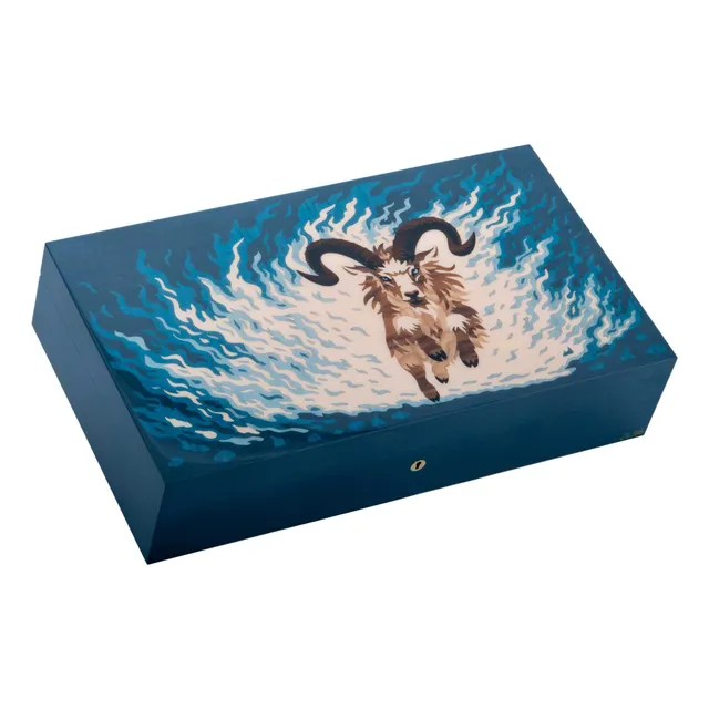 elie-bleu-fire-goat-humidor-f-r-110-zigarren-ziege image 1