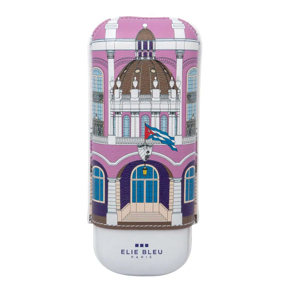 elie-bleu-casa-cubana-revoluci-n-zigarrenetui-2er-leder image 1