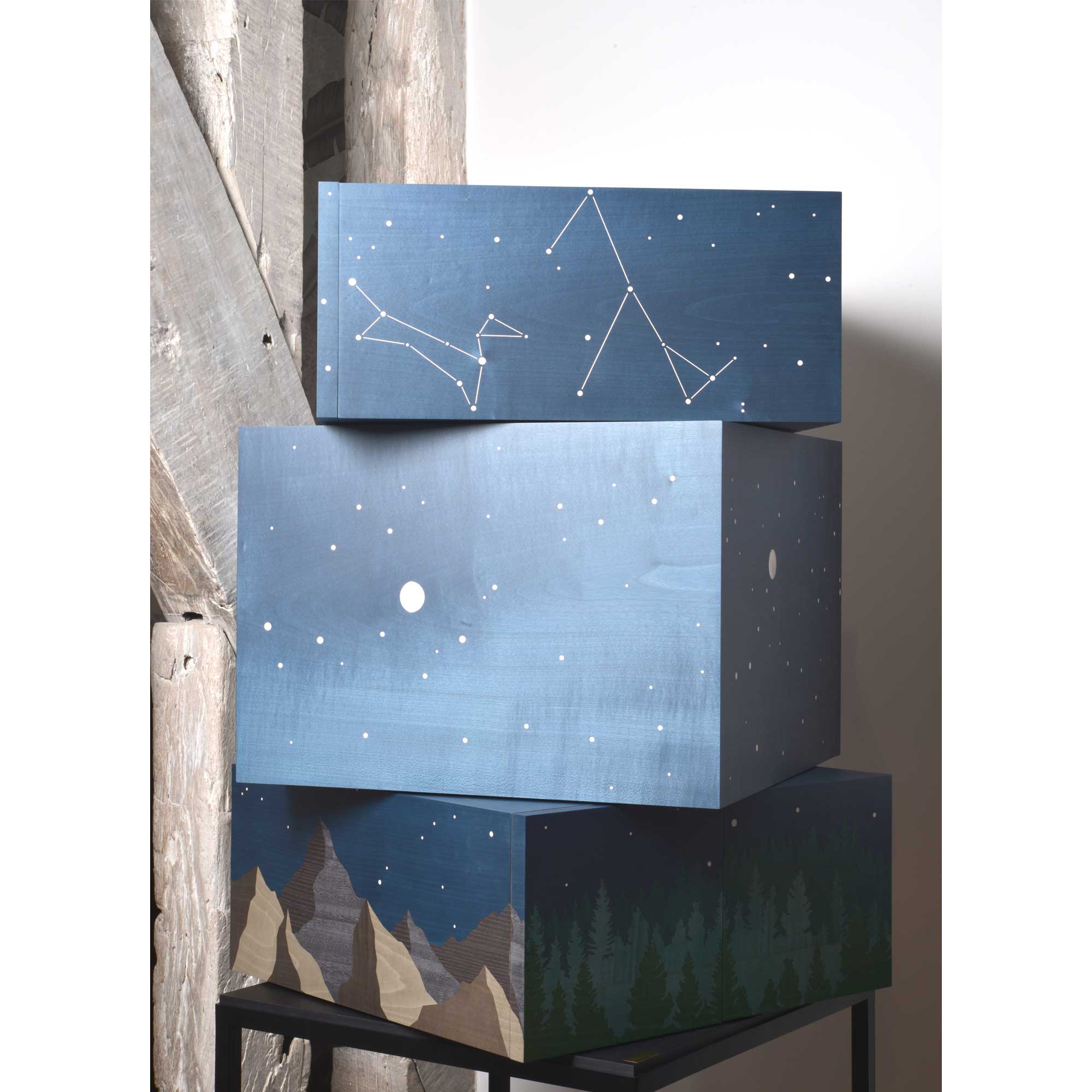 elie-bleu-epicure-spielebox-kabinettschrank-sycomore image 4