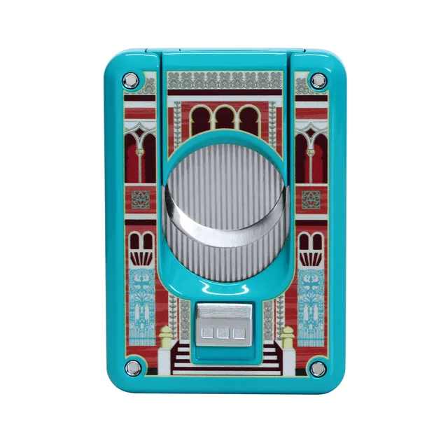 elie-bleu-casa-cubana-cienfuegos-zigarrenschneider-rot-doppelklinge image 1