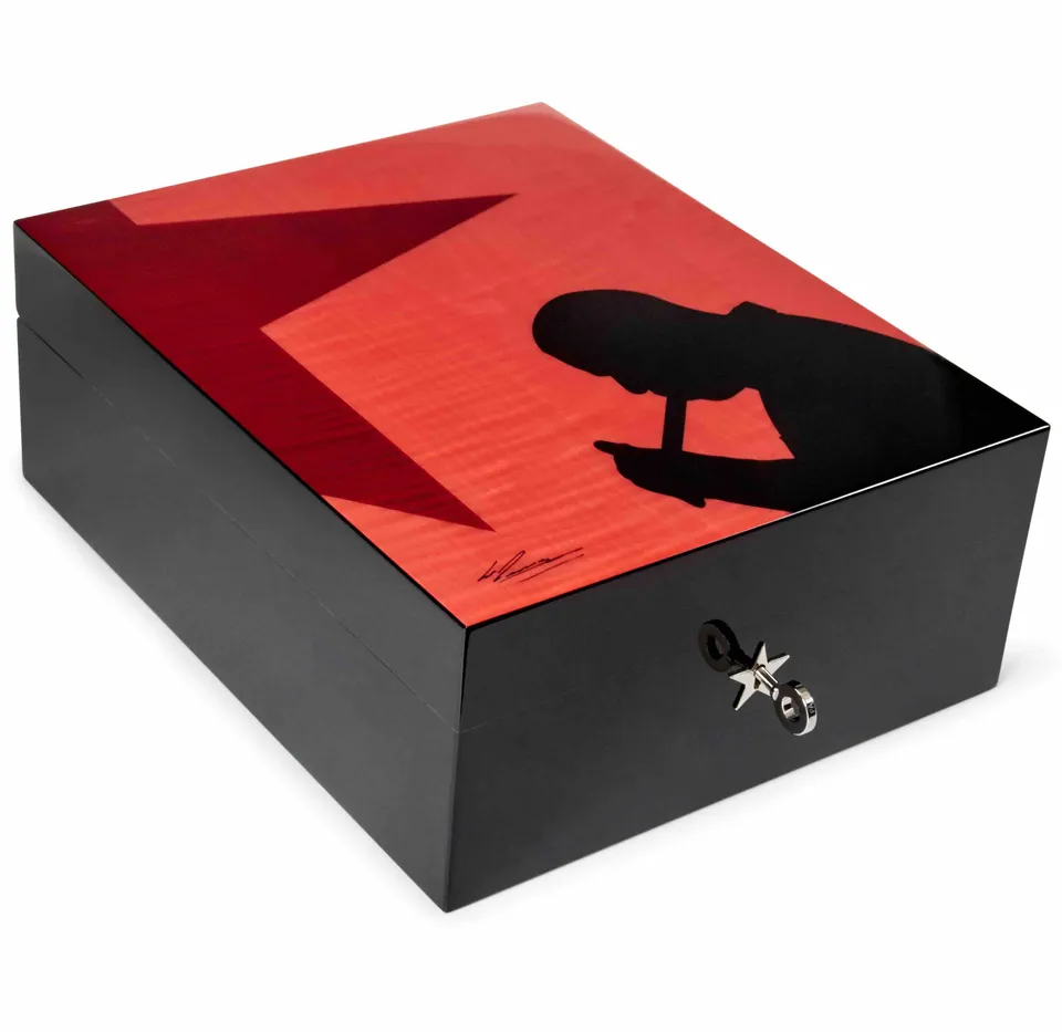 elie-bleu-cigar-man-humidor-75-zigarren-sycamore image 1