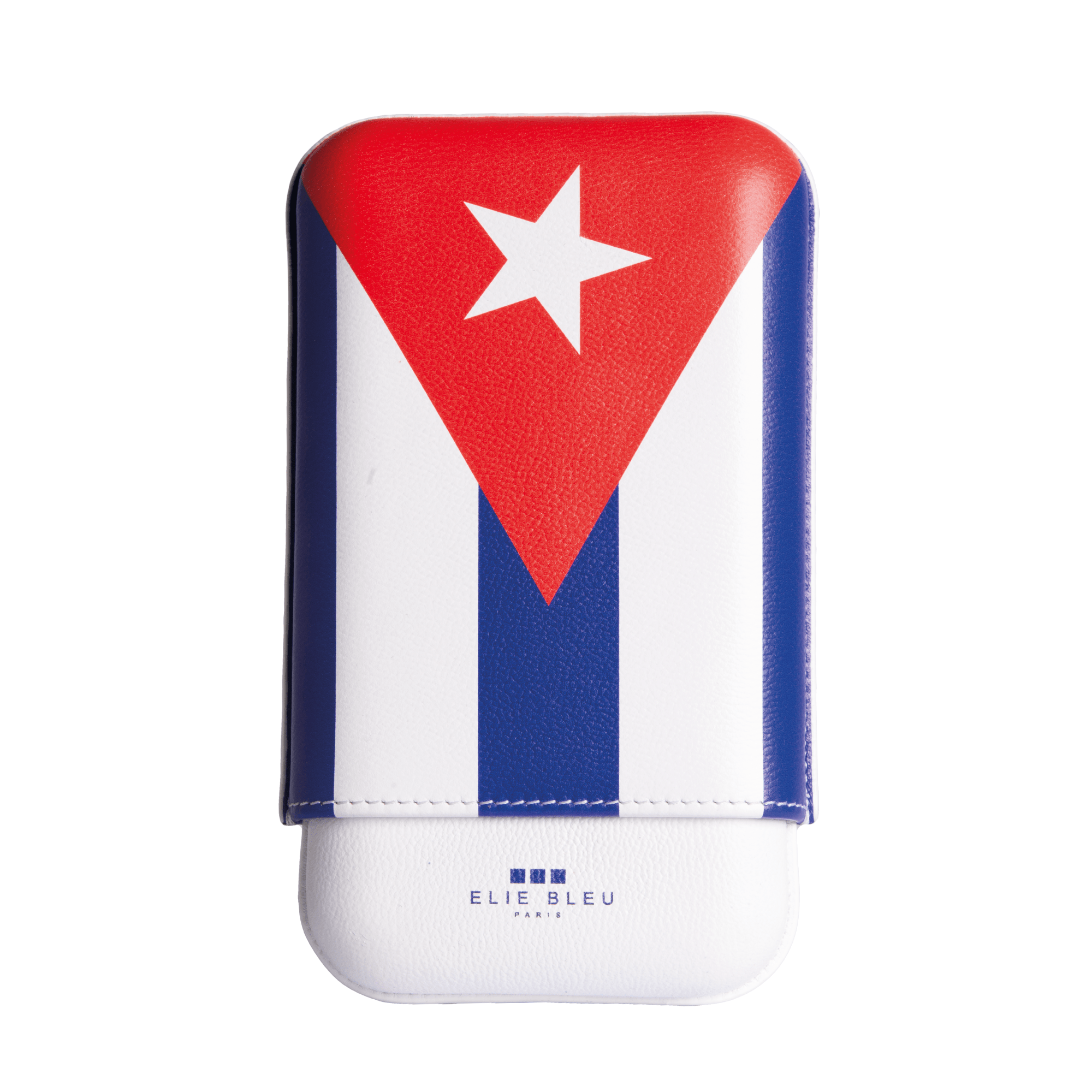 elie-bleu-cuban-flag-zigarrenetui-leder-3er-ring-27 image 1