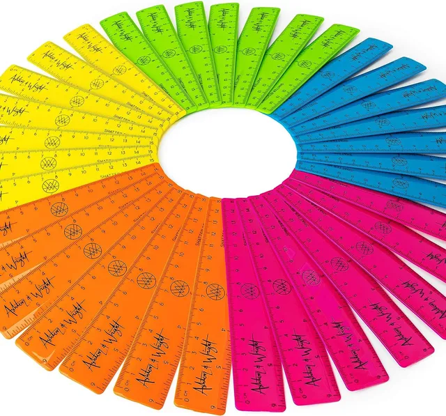 ashton-and-wright-rulers-lineale-15-cm-neon-5-st-ck image 1