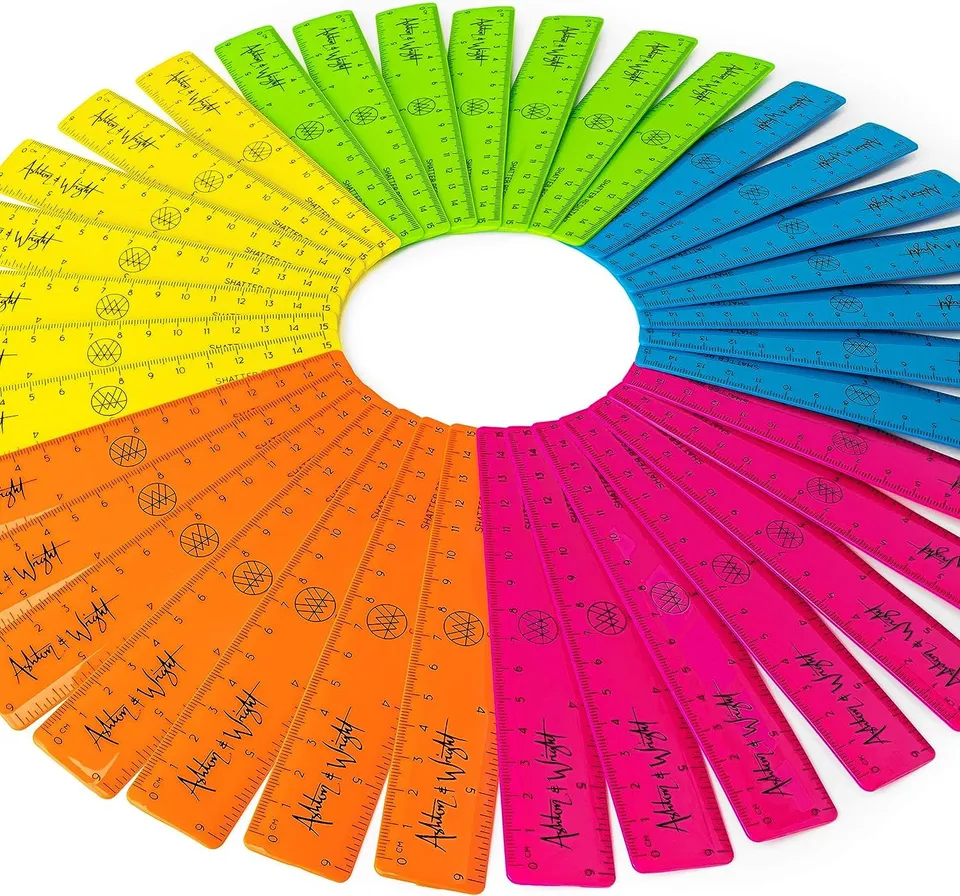 ashton-and-wright-rulers-lineale-15-cm-neon-5-st-ck image 1