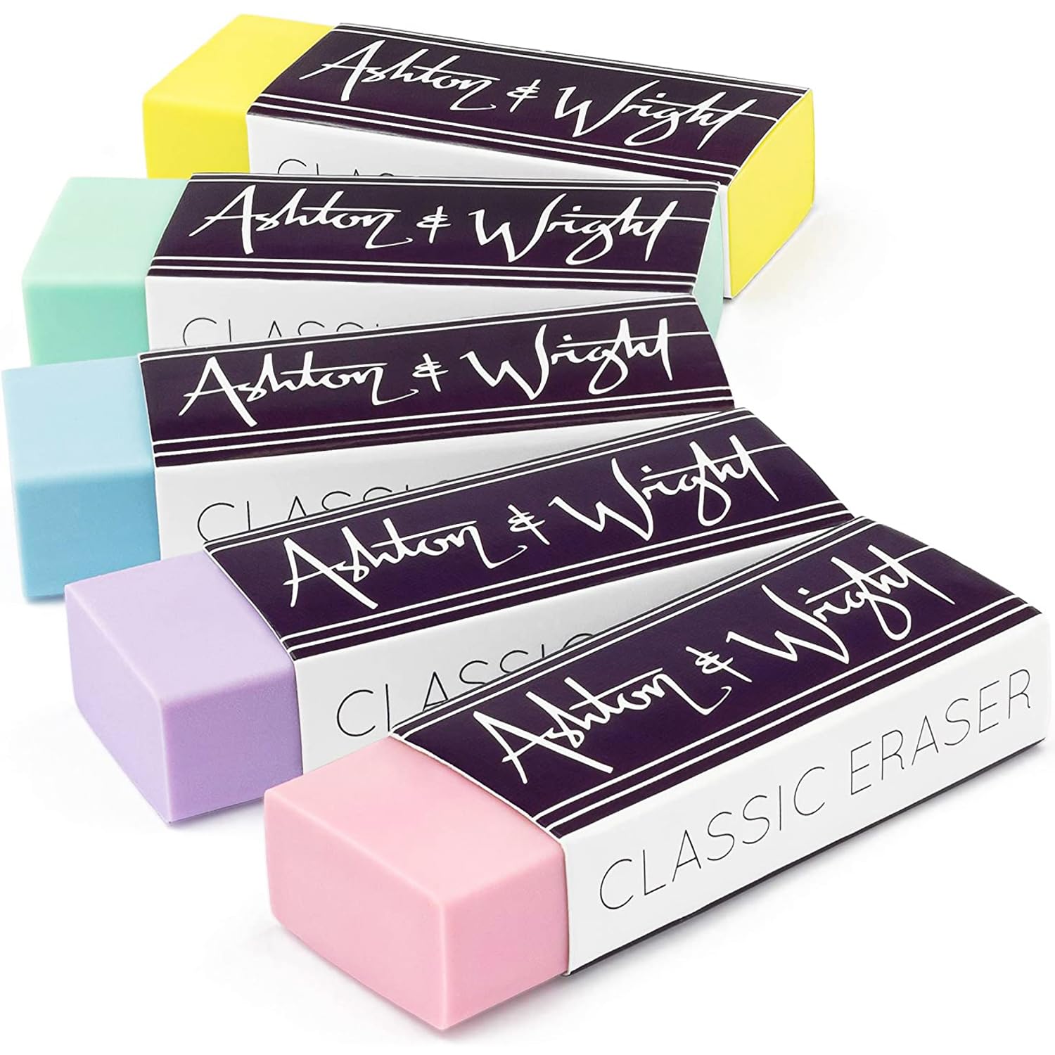 ashton-erasers-radiergummi-pastel-tones-5-st-ck-latexfrei image 1