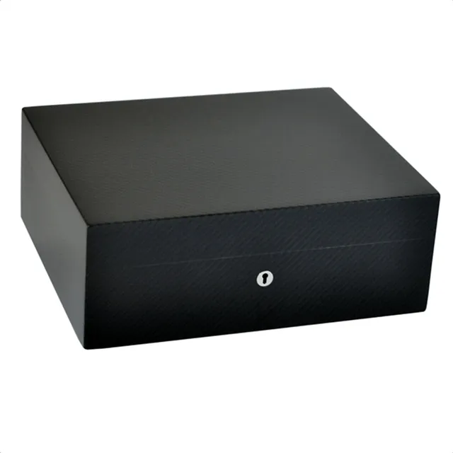 elie-bleu-carbon-humidor-75-zigarren-carbone-schwarz image 1