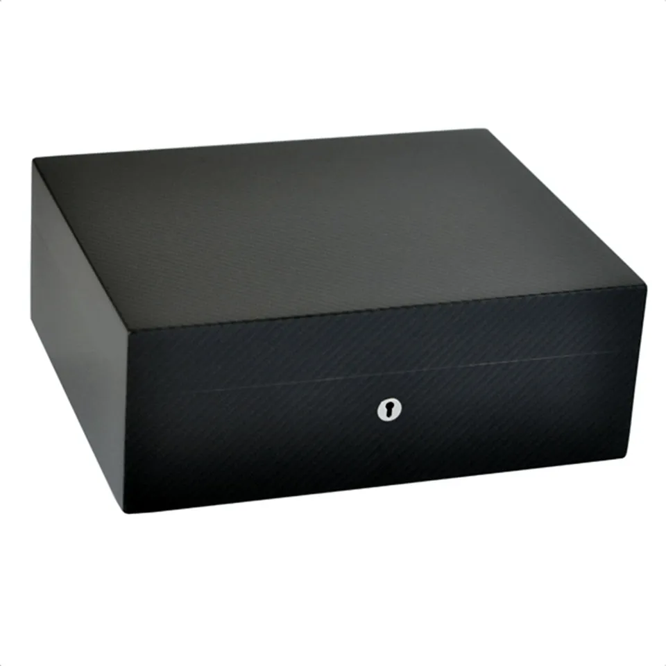 elie-bleu-carbon-humidor-75-zigarren-carbone-schwarz image 1