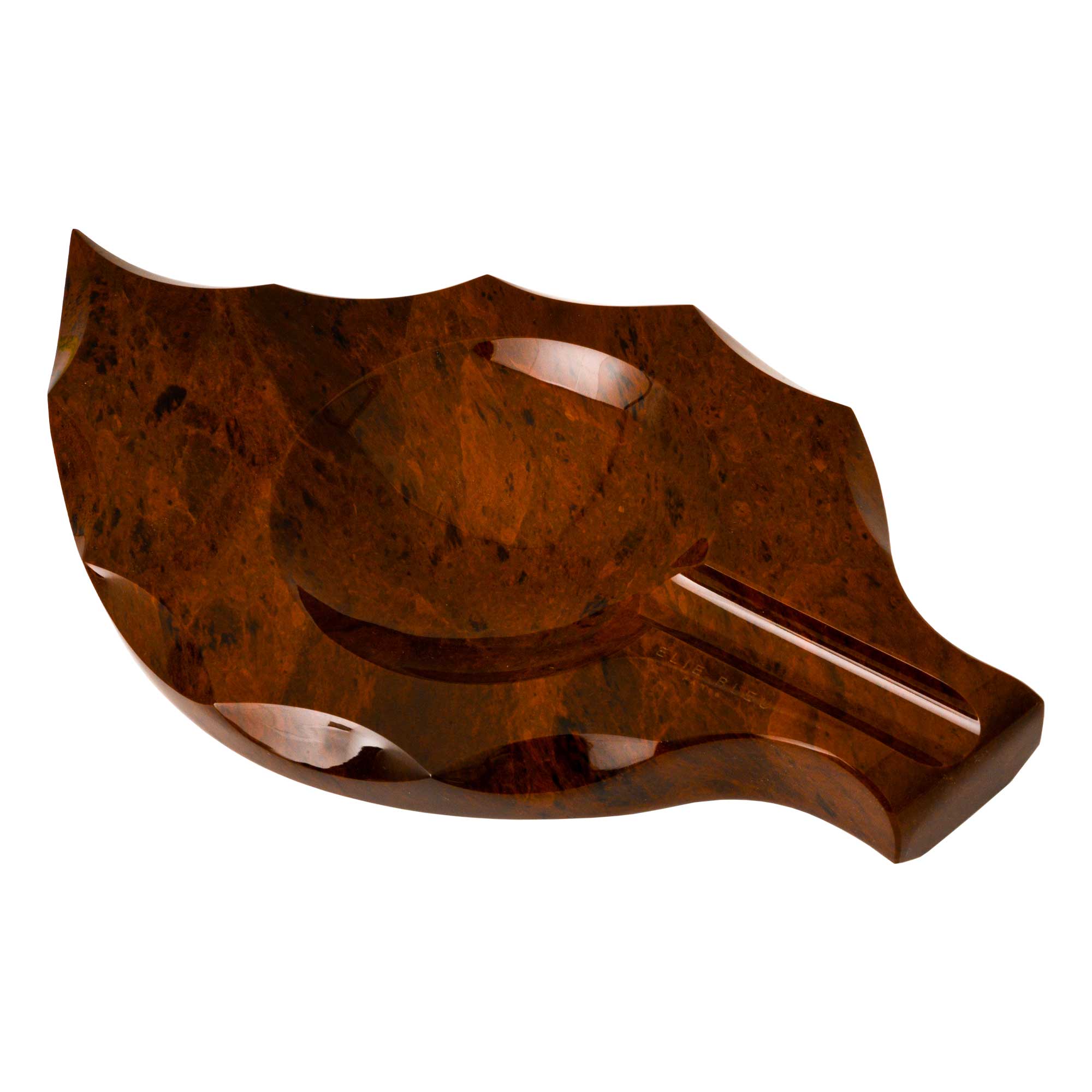 elie-bleu-tobacco-leaf-aschenbecher-obsidian-schwarz image 2