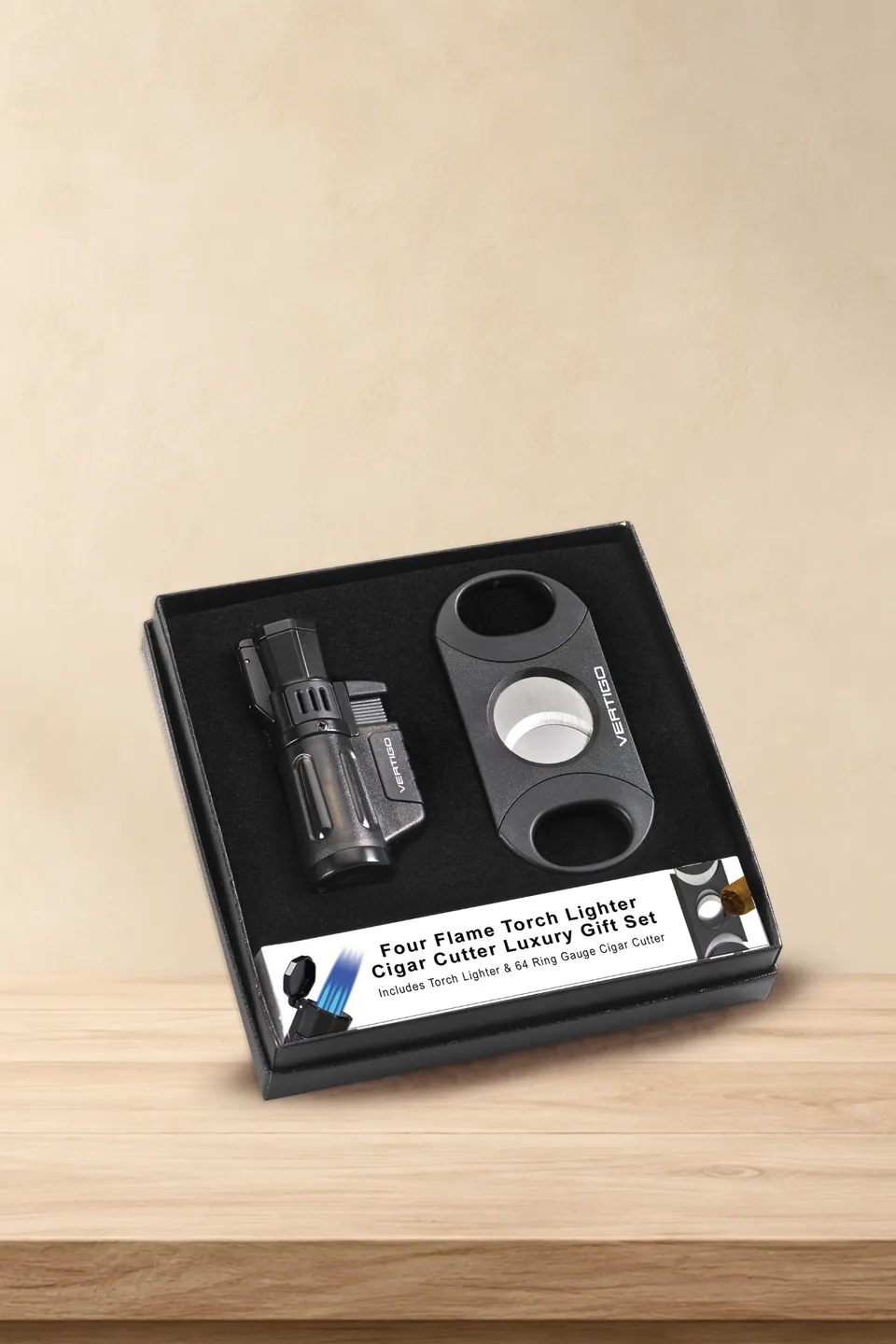 vertigo-cutter-lighter-zigarrenset-4-flammig-64-ringma image 1