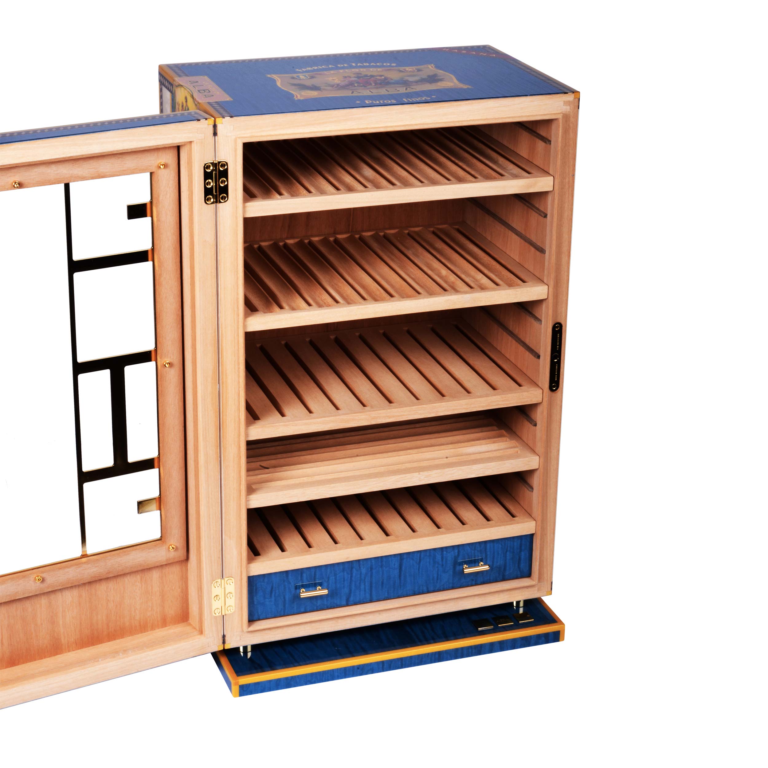 elie-bleu-flor-de-alba-humidor-150-schwarz image 6