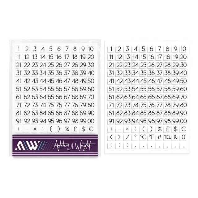 ashton-and-wright-zahlenaufkleber-0-99-8x8-mm-wei-260-st-ck image 1