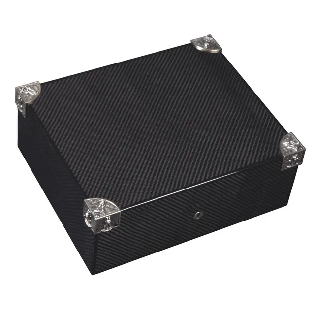 elie-bleu-gargoyle-humidor-f-r-75-zigarren-carbon image 1