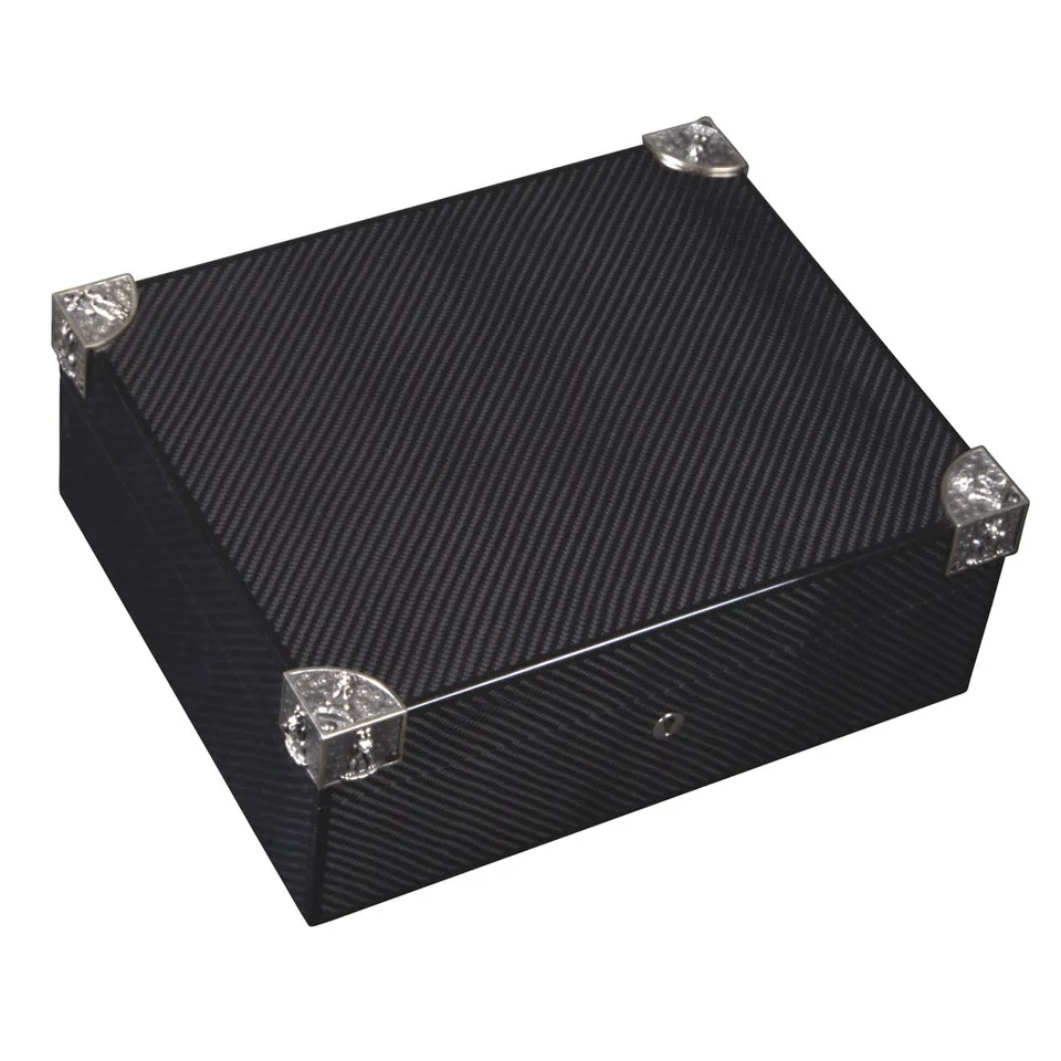 elie-bleu-gargoyle-humidor-f-r-75-zigarren-carbon image 1
