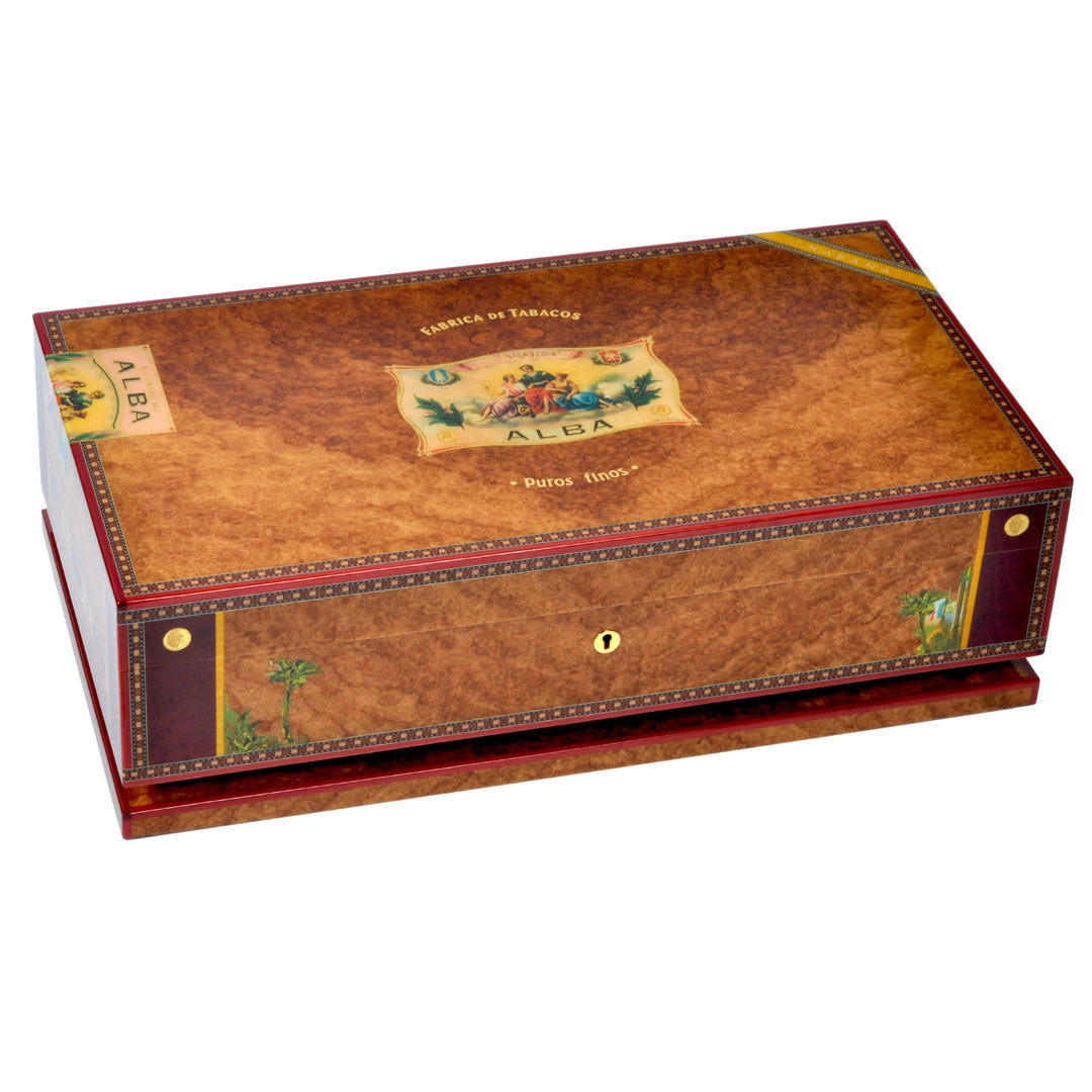elie-bleu-flor-de-alba-uhrenbox-gr-e-150-amboyna-maser image 2