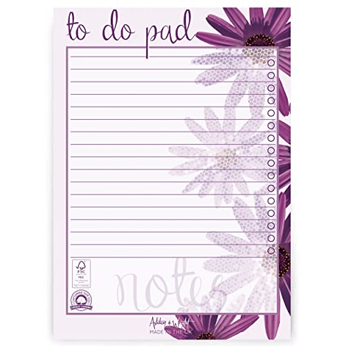 ashton-and-wright-daily-to-do-pad-a5-cape-daisy-60-blatt image 6